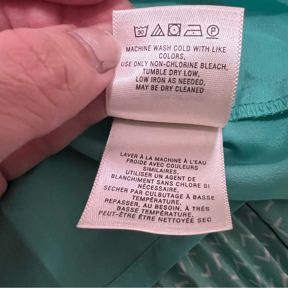 Anthropologie Maeve Canyon Creek Turquoise Dress - Picture 12 of 16